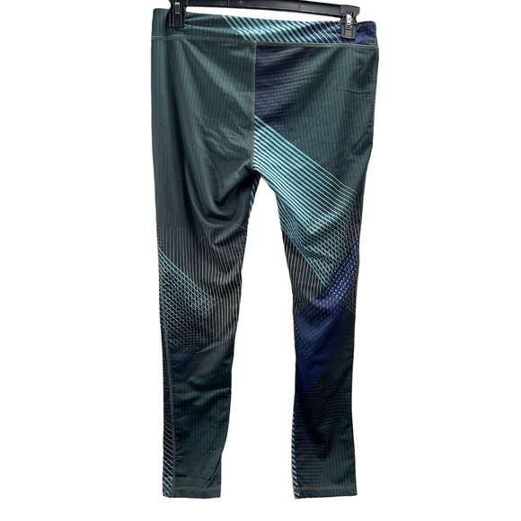 K’s More Leggings Womens Multicolor Striped Size 2XL - Picture 2 of 14